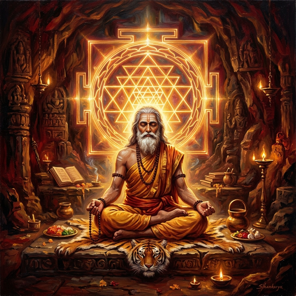 Adi Shankaracharya and Sri Vidya Tantra: A Synthesis of Advaita and Shaktism