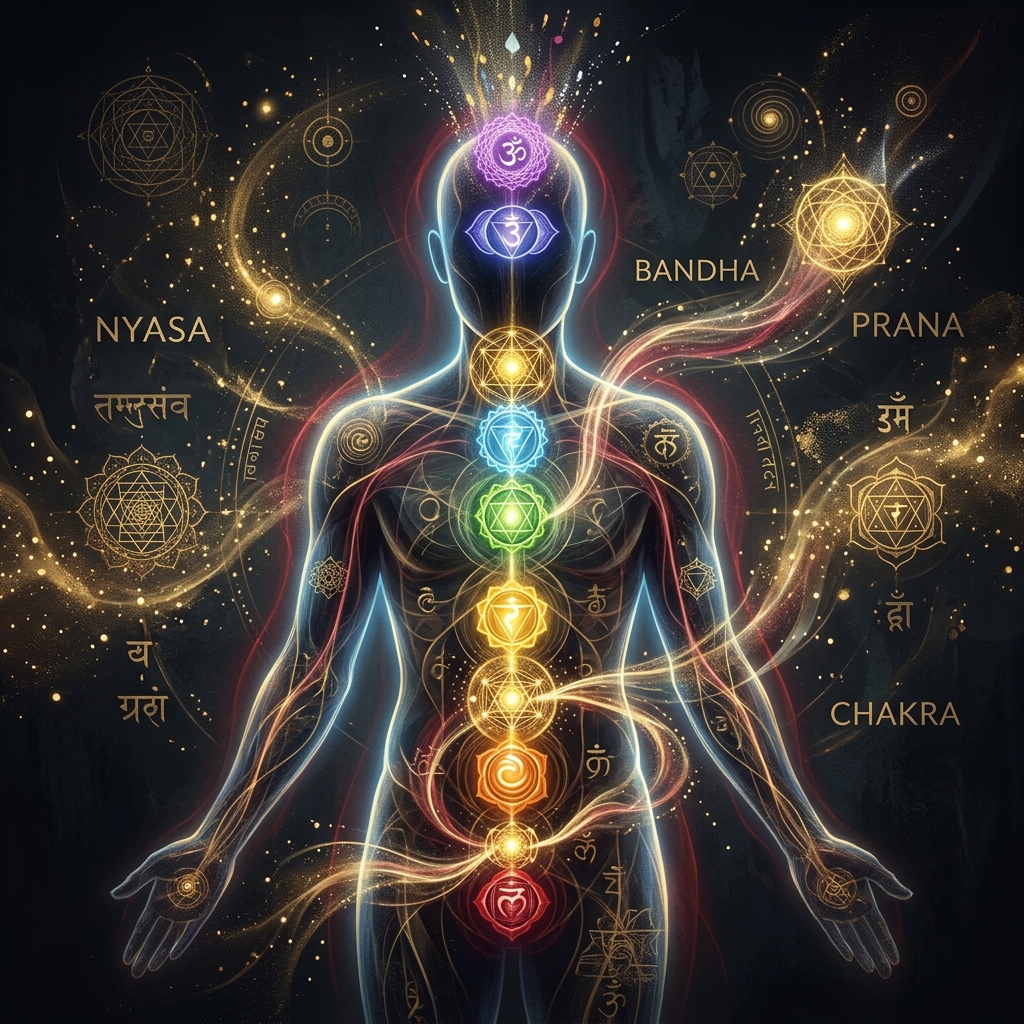 Nyasa and Bandhas: The Tantric Technologies of Energy and Divinization